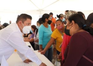 02 Darán certidumbre a 351 familias de Cabo Fierro con nueva red de agua potable; compromiso del presidente Oscar Leggs Castro y el Oomsapaslc 2