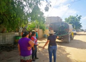 04 Oomsapas Los Cabos apoya con agua en pipas para cumplir con la programación del tandeo en CSL 4