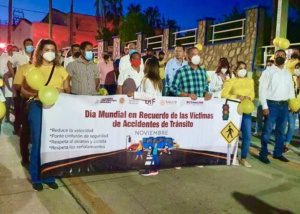 02 Con una Marcha del Silencio, conmemoraron en Los Cabos el “Día Mundial en Recuerdo de las Víctimas de Accidentes de Tránsito” 4