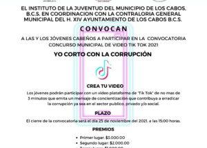 03 La Contraloría Municipal te invita a cortar con la corrupción y ganar premios participando en el concurso de video Tik Tok 2021 1