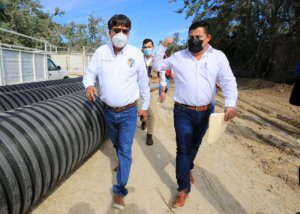 01 La reposición de 700 metros de tubería del conector Zacatal permitirá avanzar en el saneamiento de Vista Hermosa en SJC 5+