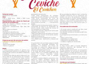 01 ¡Participa en el Concurso de Ceviche que organiza el Comité el de las Fiestas Tradicionales San José del Cabo 2022!