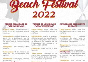 01 Infórmate sobre las diversas actividades de playa que llenarán de energía el Beach Festival 2022 el próximo 20 de marzo