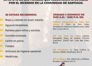 02 Habilitan Centros de Acopio para familias afectadas por el incendio de Santiago 1