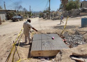 04 Realiza el Oomsapas Los Cabos trabajos de levantamiento de las cajas de protección de válvulas de distribución de agua2