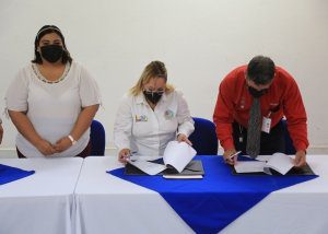 02 Para garantizar la inclusión de las personas con discapacidad al ámbito laboral, el Gobierno de Los Cabos firma convenio de colaboración con el CECATI #106 2