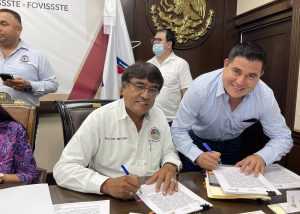 01 El XIV Ayuntamiento de Los Cabos firma el convenio de Reconocimiento de la Deuda Histórica por los Municipios y Oomsapas con ISSSTE-FOVISSSTE 3