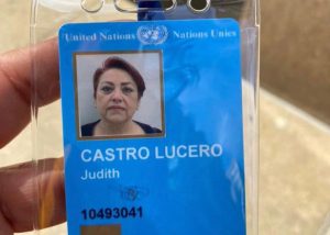 05 Alzando la voz por Cabo Pulmo se encuentra en la Convencioìn de la Naciones Unidas en Nueva York, la cabenÞa Judith Castro Lucero1