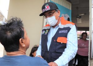 04 Autoridades Municipales supervisan labores en refugios temporales de CSL2