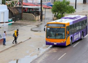 05 Por efectos del huracaìn “Kay”, el servicio de transporte urbano y colectivo en Los Cabos permaneceraì suspendido hasta nuevo aviso
