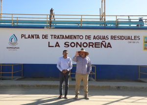 04 Realizan personal de Oomsapas Los Cabos y Conagua en Baja California Sur, recorrido de supervisión por la planta de tratamiento La Sonoreña1