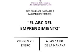 06 El Instituto de las Mujeres invita a mujeres y jóvenes de la delegación de Santiago a la conferencia “El ABC del Emprendimiento”.1