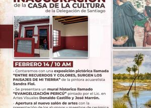 05 Gobierno de Los Cabos te invita a la inauguración de la Casa de la Cultura de la delegación de Santiago.1