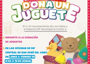 Foto Campaña DIF Los Cabos Dona un Juguete