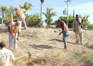 Foto Servicios Públicos Los Cabos limpieza para la tradicional peregrinación del 12 de diciembre 1