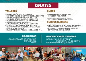 Foto talleres gratuitos del programa “Beneficiario Becario” 1